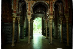 Grand hall in the Moorish House